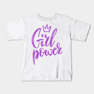 Girls Have the Power to Change the World Kids T-Shirt